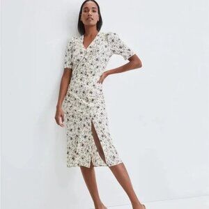Veronica Beard Mika Floral Silk Tea Dress | NWT